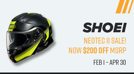 Shoei Neotec II on Sale - $200 off MSRP